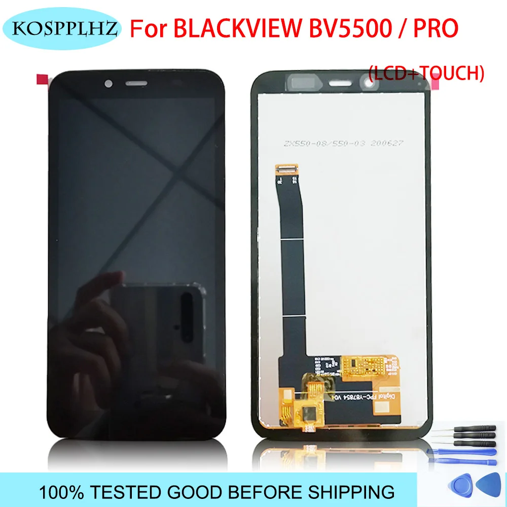 5 ''для Blackview bv5500 pro Полный ЖК дисплей + кодирующий преобразователь сенсорного