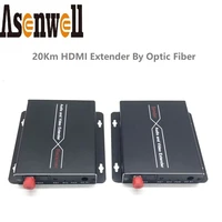 20km hdmi extender by fiber opticial fcsc loopout hdmi transmitter receiver tcpip hdcp1 2 1080p esd surge protect for project