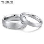 Обручальное кольцо TIGRADE с титановым покрытием, 4 мм, 6 мм