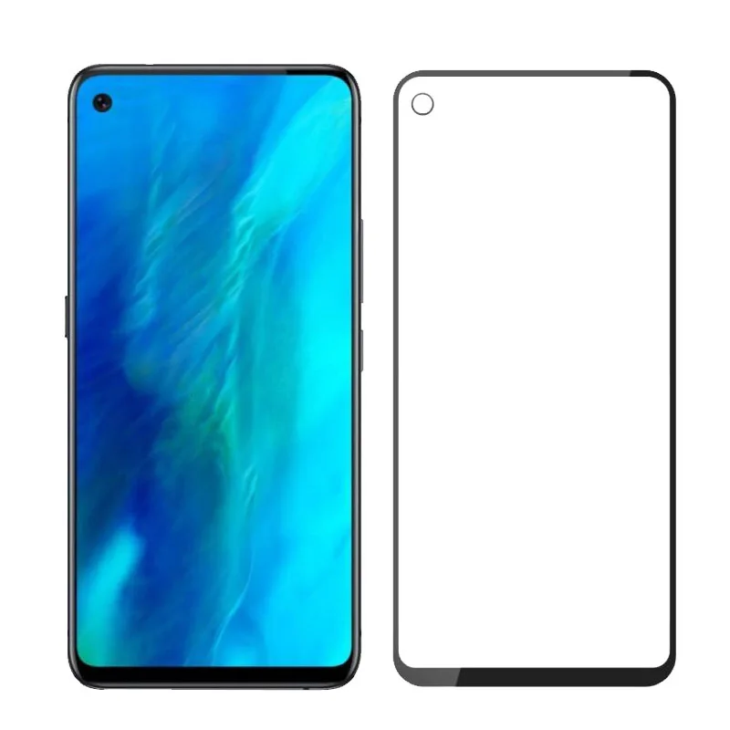 Закаленное стекло с полным клеем для Huawei Nova 4 телефона полное покрытие 9H Защитная