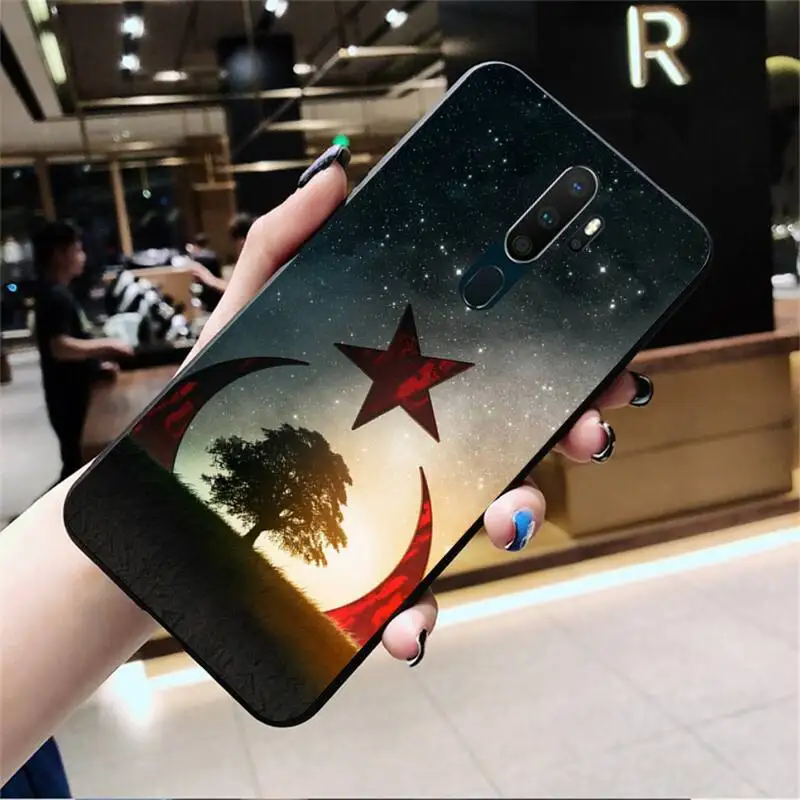 Чехол для телефона с рисунком флага azerbaian buta Oppo A5 A9 2020 Reno2 z Renoace 3pro Realme5Pro | Мобильные