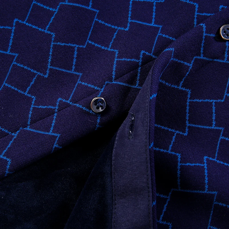 Новая зимняя сохраняющая тепло Повседневная фиолетовая кашемировая Мужская