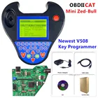 Горячая продажа хорошее качество версия V508 Супер Мини ZedBull умный Zed-Bull ключ транспондер программист мини ZED BULL ключ программист