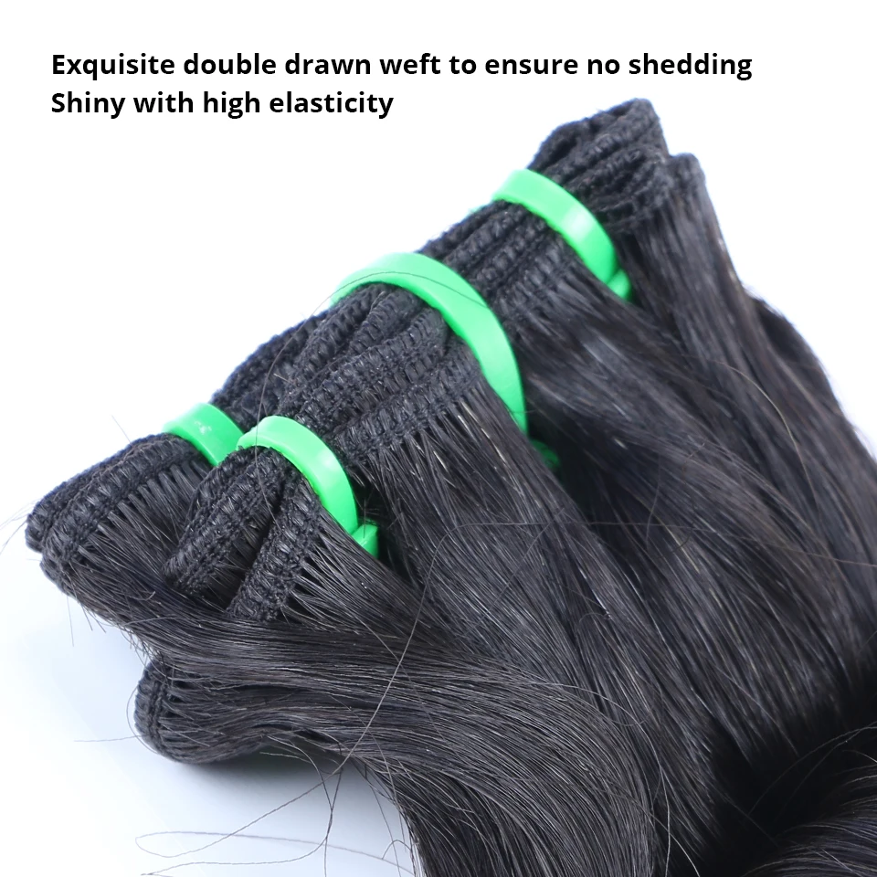 HJ Красивые бразильские волосы двойного плетения волнистпряди яйца вьющиеся 12 А