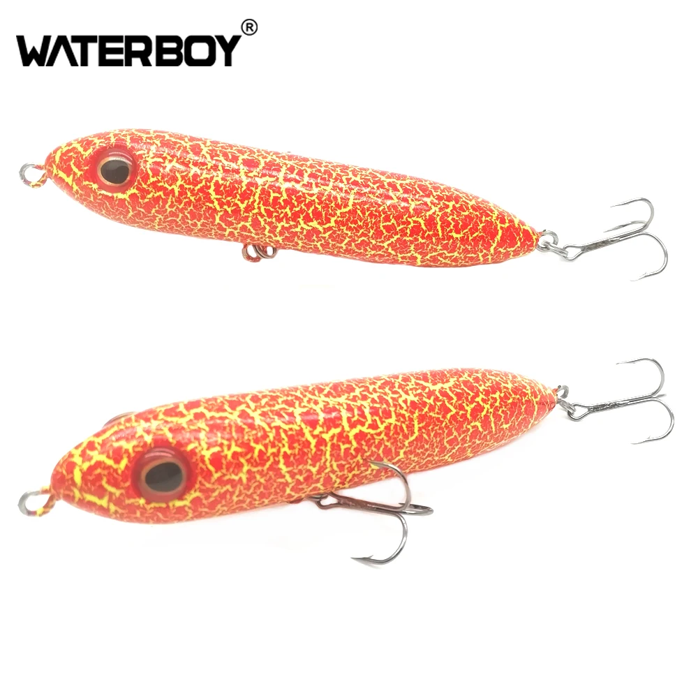 WATERBOY плавающий воблер карандаш 9.6cm12.2g жесткий рыболовная приманка-топвотер