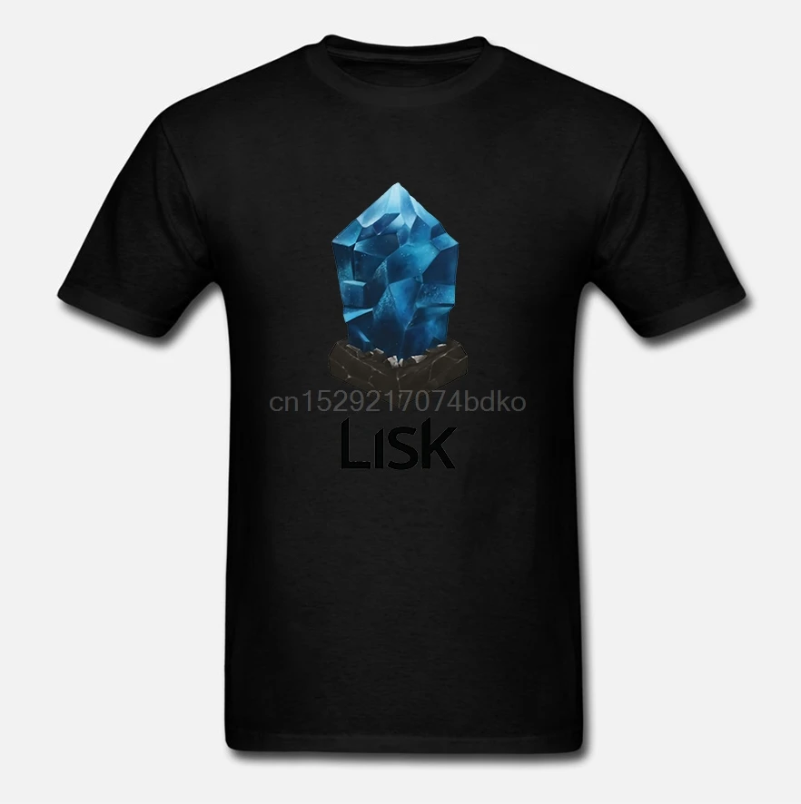 Мужская футболка с коротким рукавом женская LISK крипто |