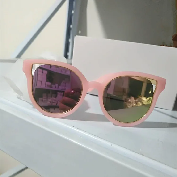 

Glitztxun New Kids Sunglasses Cat Eye Girls Brand Children Sun Glasses For Boys Girls UV400 Lens Cute Eyewear Shades Goggles