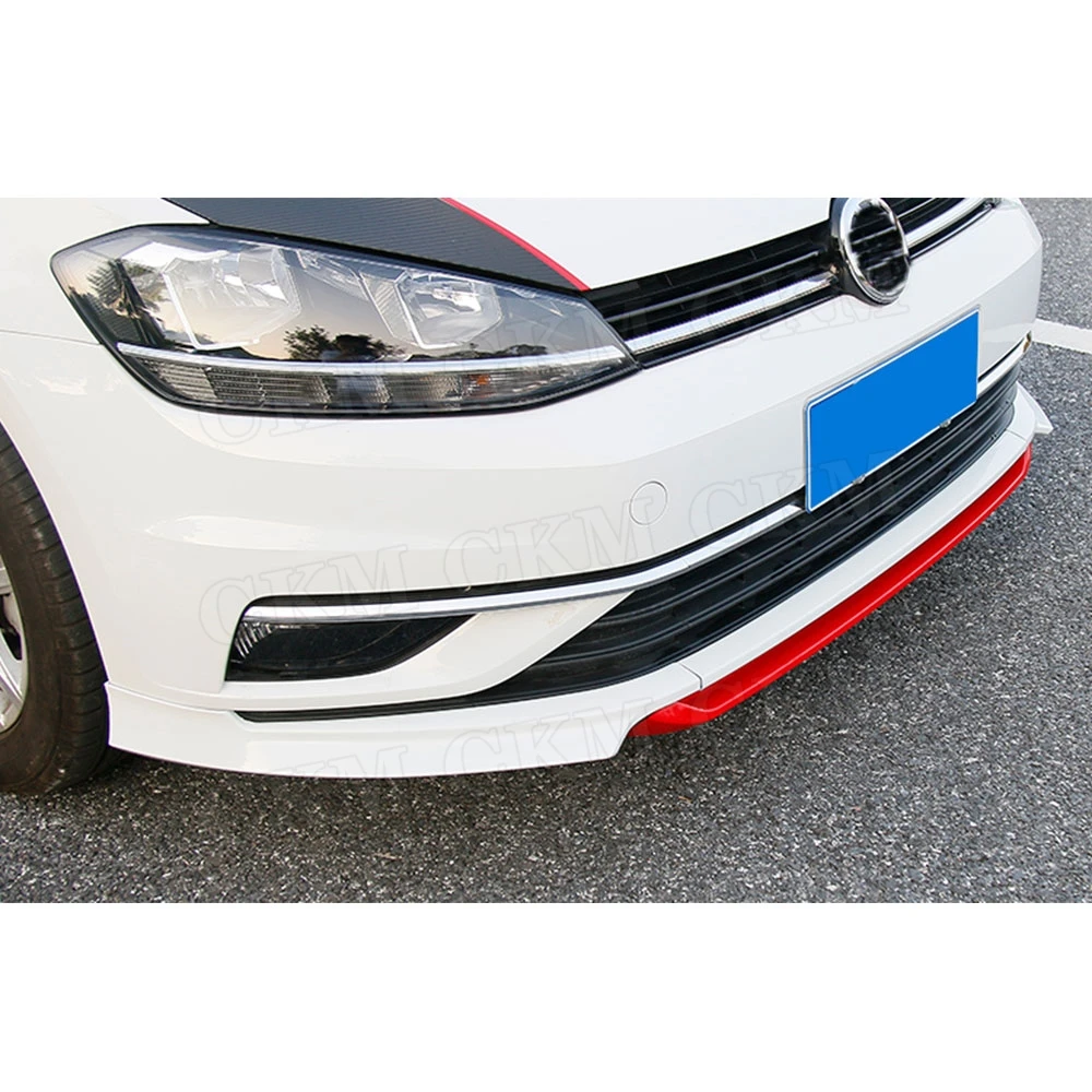 Передний спойлер для VW Golf 7 5 Standard 2018 2019 не GTI ABS разветвители фартуки