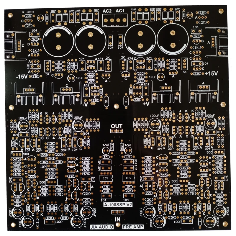 Lusya Golden Throat предусилитель аудио A100 улучшенная искусственная доска HIFI A100SSPV2