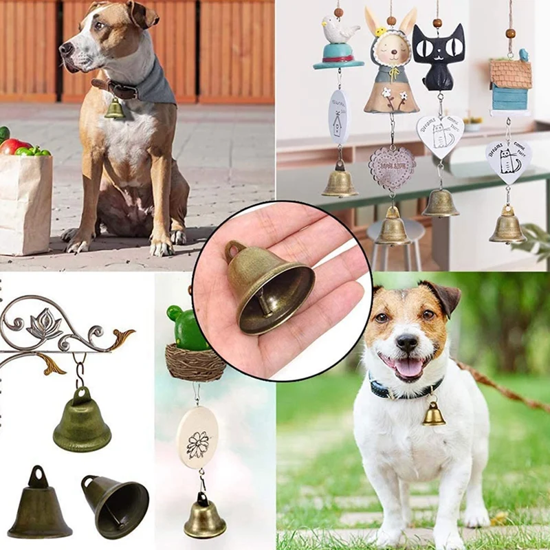 

Retro Bells Bells Metal Bells Small Bells Doorbells Christmas Bells Wind Chimes 30PCS