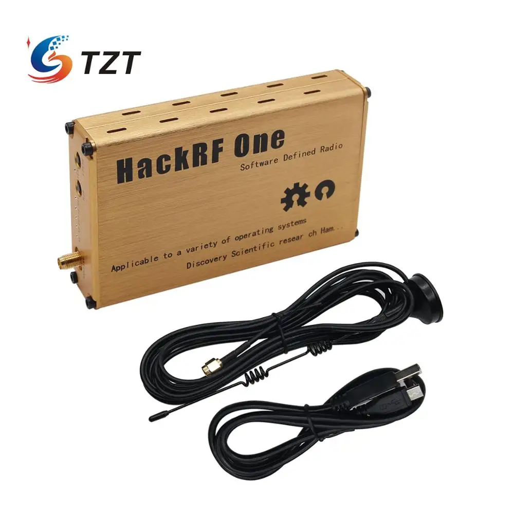 Günstig TZT Importiert Chip Version HackRF Eine 1MHz-6GHz SDR Plattform Software Definiert Radio Entwicklung Board Mit Importiert Kristalle