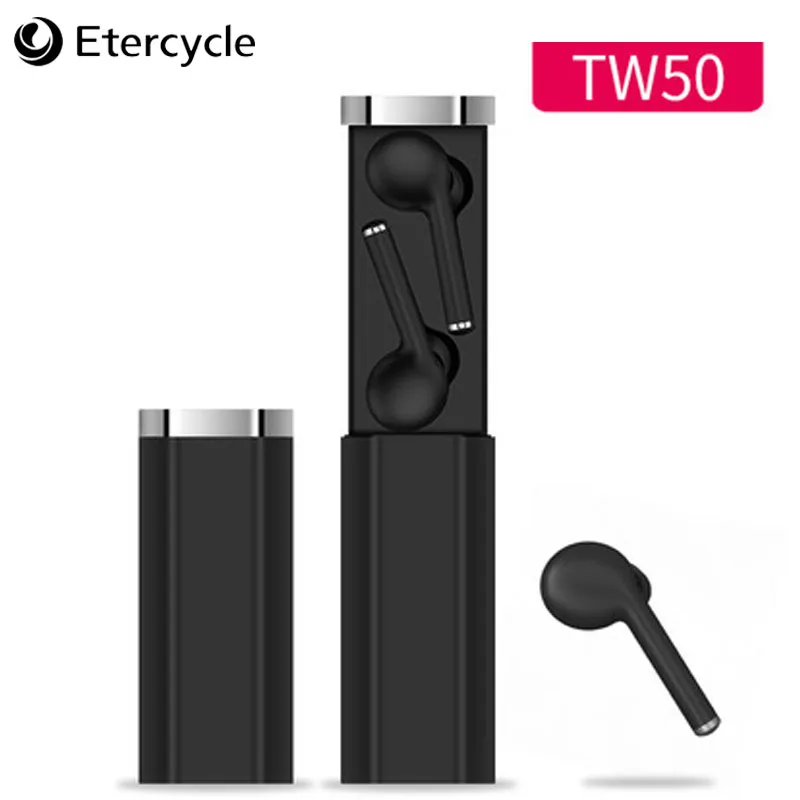 2019 новые TWS 5 0 Bluetooth наушники Беспроводные спортивные шумоподавления вкладыши бас