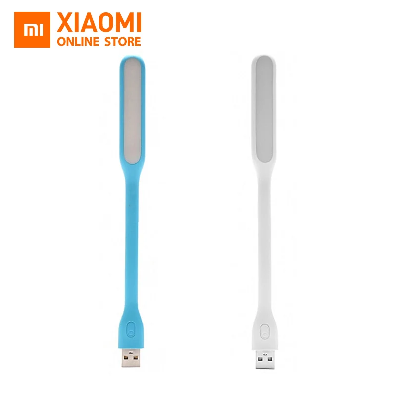 Обновленная оригинальная Светодиодная лампа Xiaomi с выключателем и USB портом|light