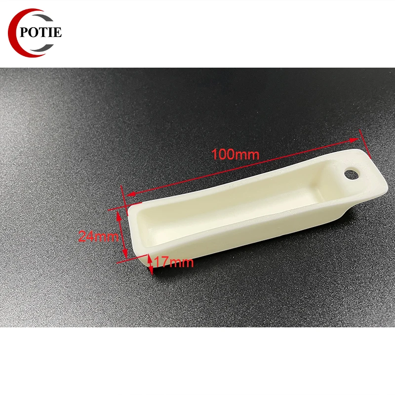 

Оптовая продажа литых инструментов 100x24x17 мм, прямоугольная лодка для сгорания с отверстием, диаметром оси