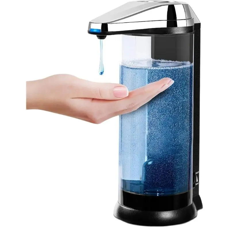 

Intelligent Automatic Induction Liquid Soap Dispenser Infrared Sensor Touchless Hand Sanitizer Dispenser for Bathroom