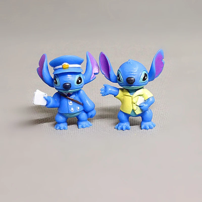 Мини фигурки героев мультфильма Лило и Стич 6 шт.|Игровые трансформеры| |