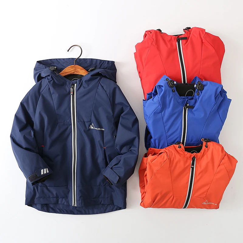 

2019 Spring And Autumn Trendy Boys Sport Hooded Jacket Kids Fleece Clothing Kids Outerwear 3-14T Big Boys Jackets Teenager