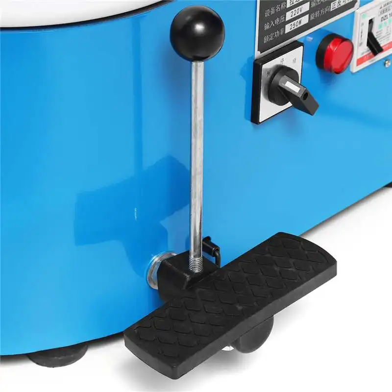 

Pottery Forming Machine 220V 250W Electric Pottery Wheel DIY Clay Tool with Tray Flexible Foot Pedal For Ceramic Work Ceramics