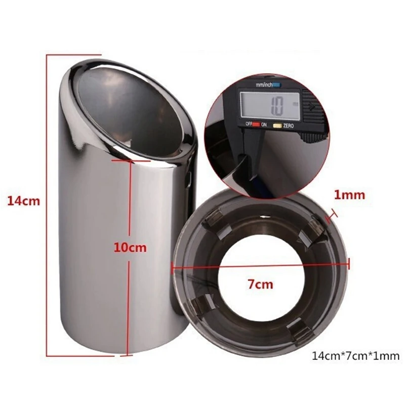 Для VW Volkswagen Golf 6 7 Mk7 Polo 6r Bora Jetta Mk6 Scirocco выхлопная труба автомобиля глушитель