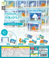 miniature aquarium creature gashapon toys clione limacina seahorse jellyfish pufferfish clownfish action figure ornaments toys