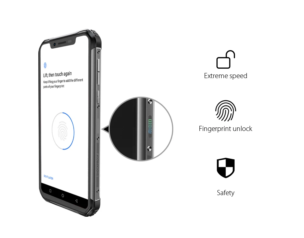 Blackview BV9600 IP68 IP69K прочный водонепроницаемый Helio P70 Global 4G телефон 6,2" Android 9,0 смартфон 4 Гб 64 Гб MT6771T 5580 мАч