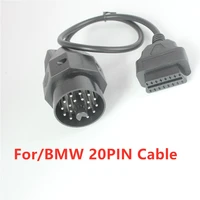 acheheng car cables forbmw 20 pin cable obd2 cable 20 pin to 16 pin obd2 female connector e36 e39 x5 z3