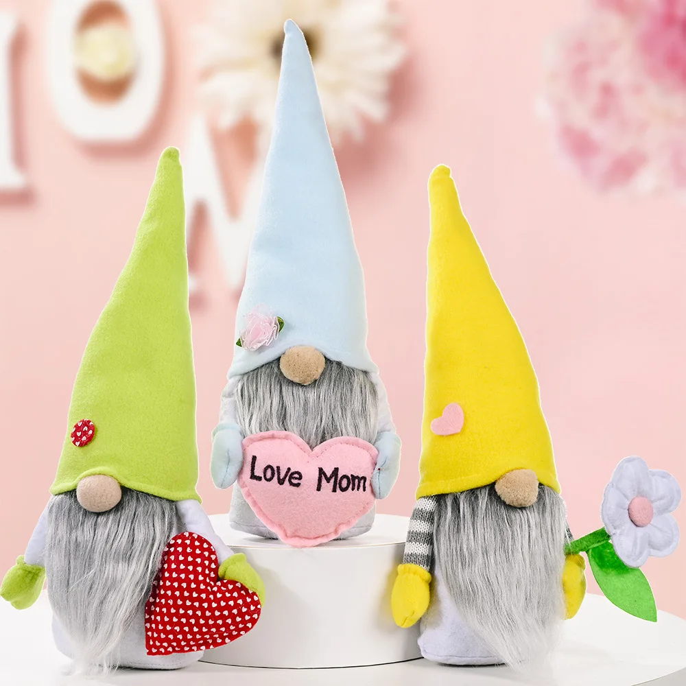 

New Mother's Day Decorations Mother's Day Rudolph Hat Doll Mother's Gift