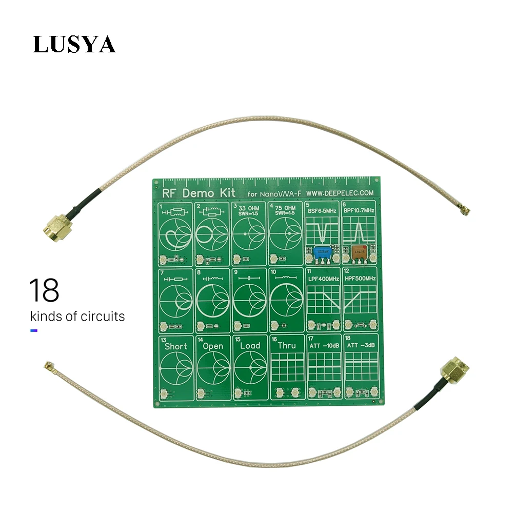 Радиочастотный демо-набор NanoVNA тестовая плата Векторный сетевой тестовый фильтр