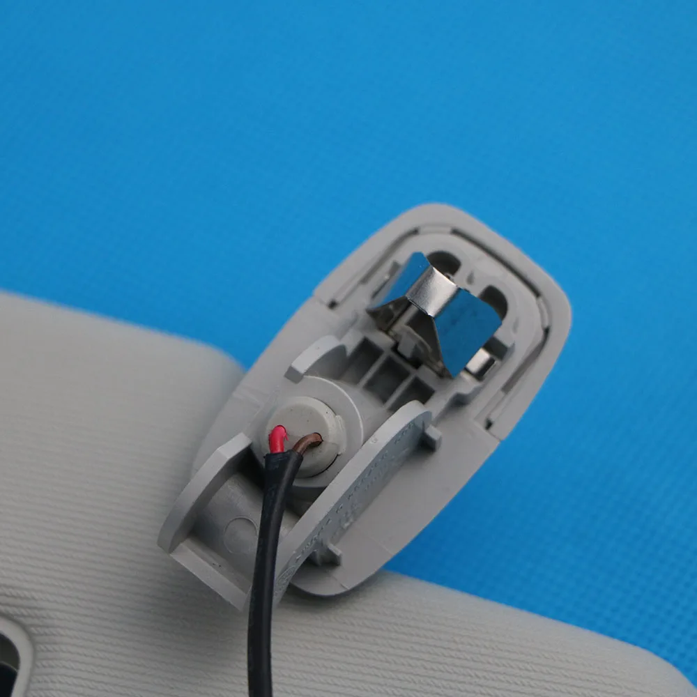 Серый правый передний солнцезащитный козырек с зеркалом для макияжа VW Jetta MK6 2012 2013