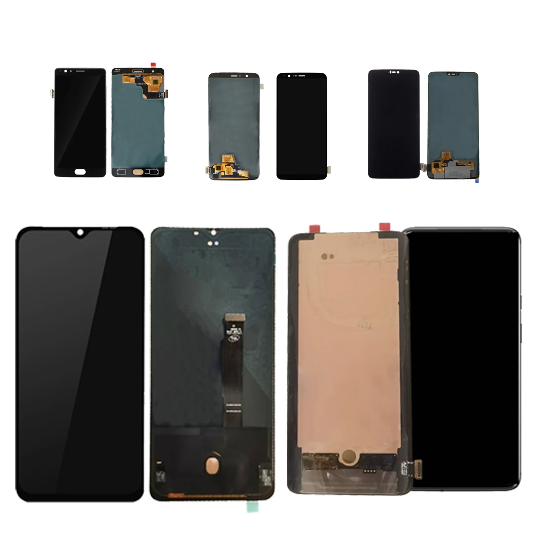 Pantalla LCD para m&oacute;vil, montaje de digitalizador con pantalla t&aacute;ctil para oneplus 3, 3T, 5, 5T, 6, 6T, 7T, 7 pro, 8 pro, 5, 5T, 6, 6T, 7, 7T-1