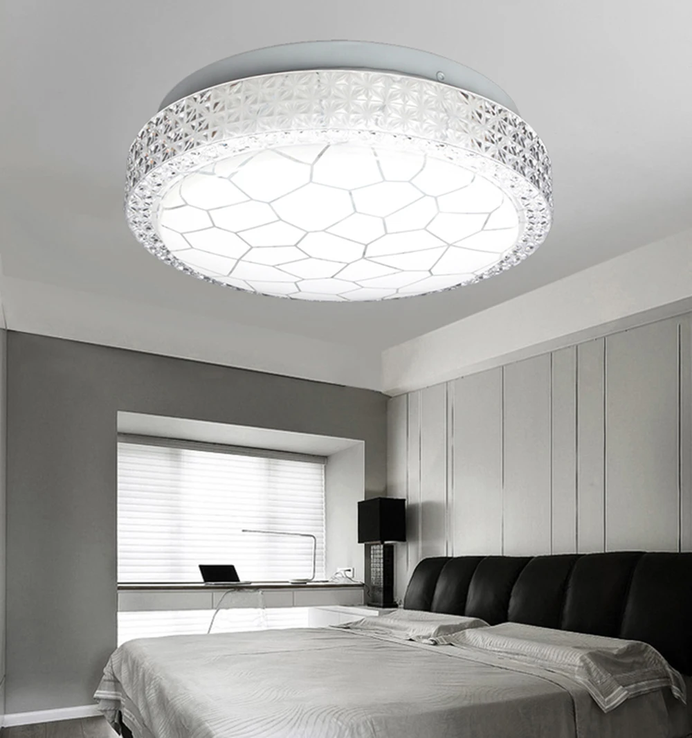 

Modern LED ceiling lights for kitchen corridor night corridor balcony entrance Round Crystal modern LED ceiling lamp for home