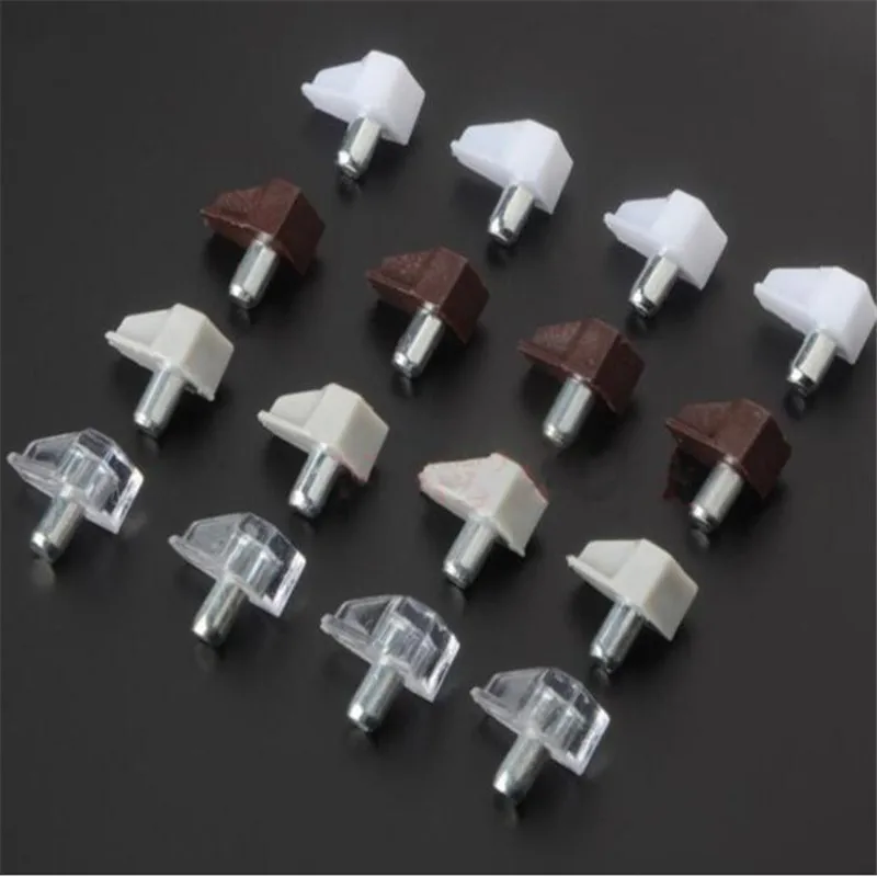 Прозрачные полки опорные шпильки металлические разделитель деревянная мебель