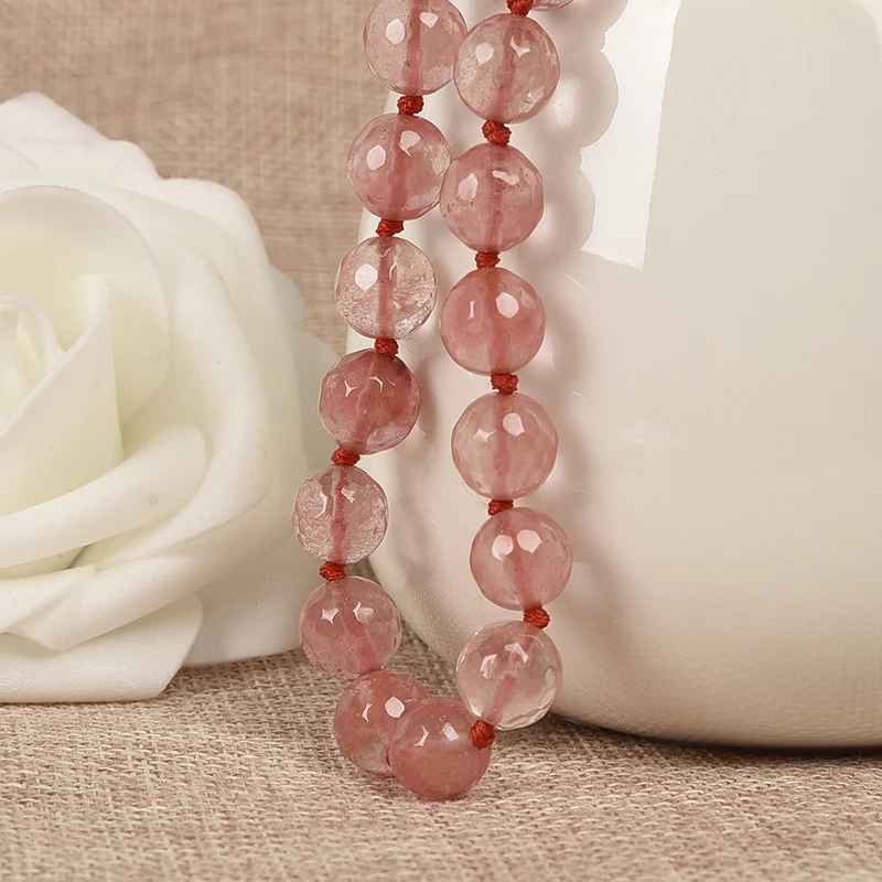 Красивые цветные бусины с красным арбузом 10 мм ожерелье из хрусталя 18 дюймов