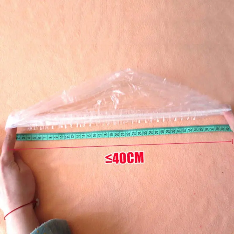 

100 Pcs/Set Disposable Shower Cap Hairdressing Earmuffs Salon Clear Cover Ear Hair Dye Cap Household Hair Styling Tools