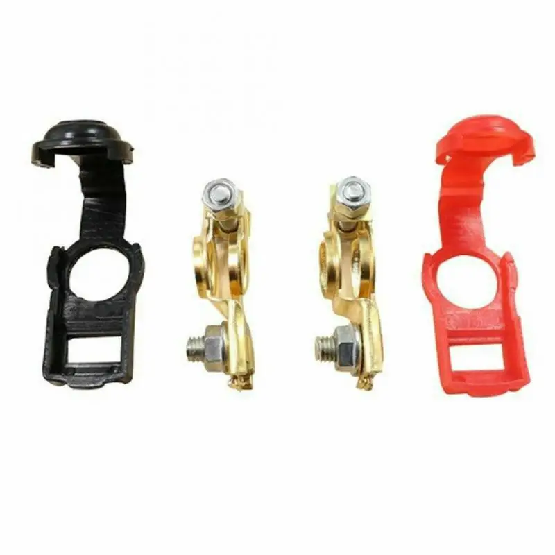 A Pair 12V Quick Release Lift Connector Clamps Battery Terminal for Vehicle Cable Clamp Corrosion Resistant Durable | Автомобили и