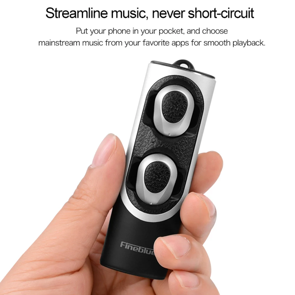 Fineblue RWS X8 наушники вкладыши TWS Bluetooth 5 0 стерео музыкальные невидимые Наушники