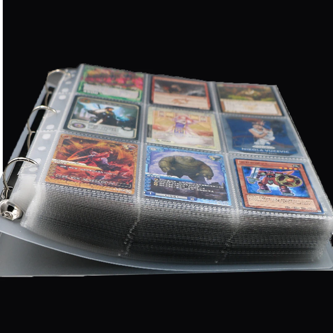 450 карманов 900 вместительных карточек держатель для карт альбомы Pokemon gcc MTG Magic Yugioh
