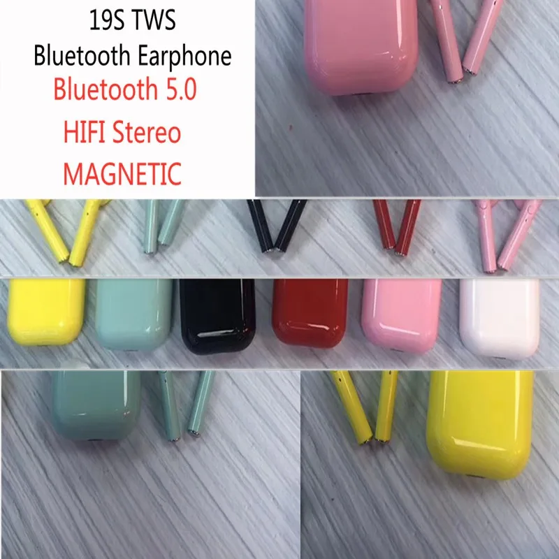 I9s Mini TWS Беспроводная стерео гарнитура с Bluetooth бинауральным вызовом зарядным