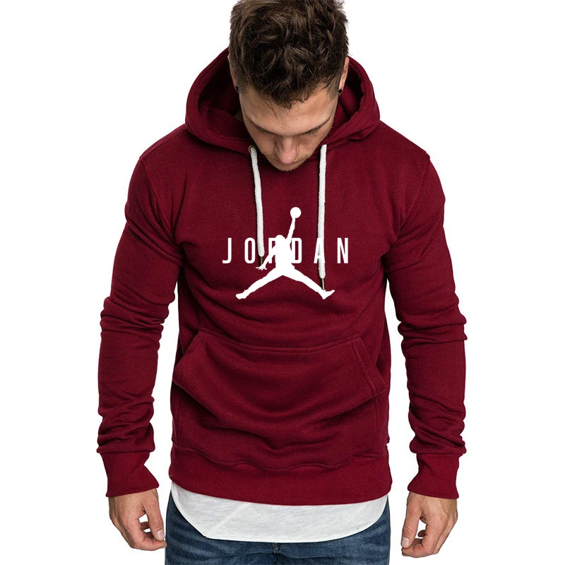 

New fall/Winter 2021 Hoodies cotton casual Sweatshirts fashion Oversized hoodie warm Hoodie Running fitness Men's clothes