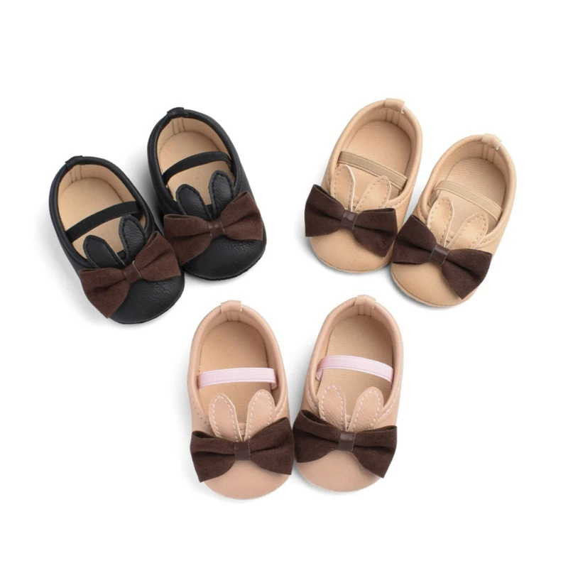 

2019 latest Autumn Baby Girls Breathable Anti-Slip Casual Bowknot Sneakers Toddler Soft Soled Walking Shoes