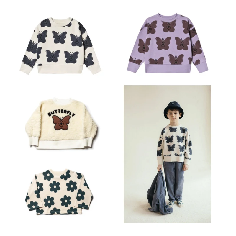 Коллекция 2019 года Осень зима Wyn Series детские свитера для девочек свитер с длинными