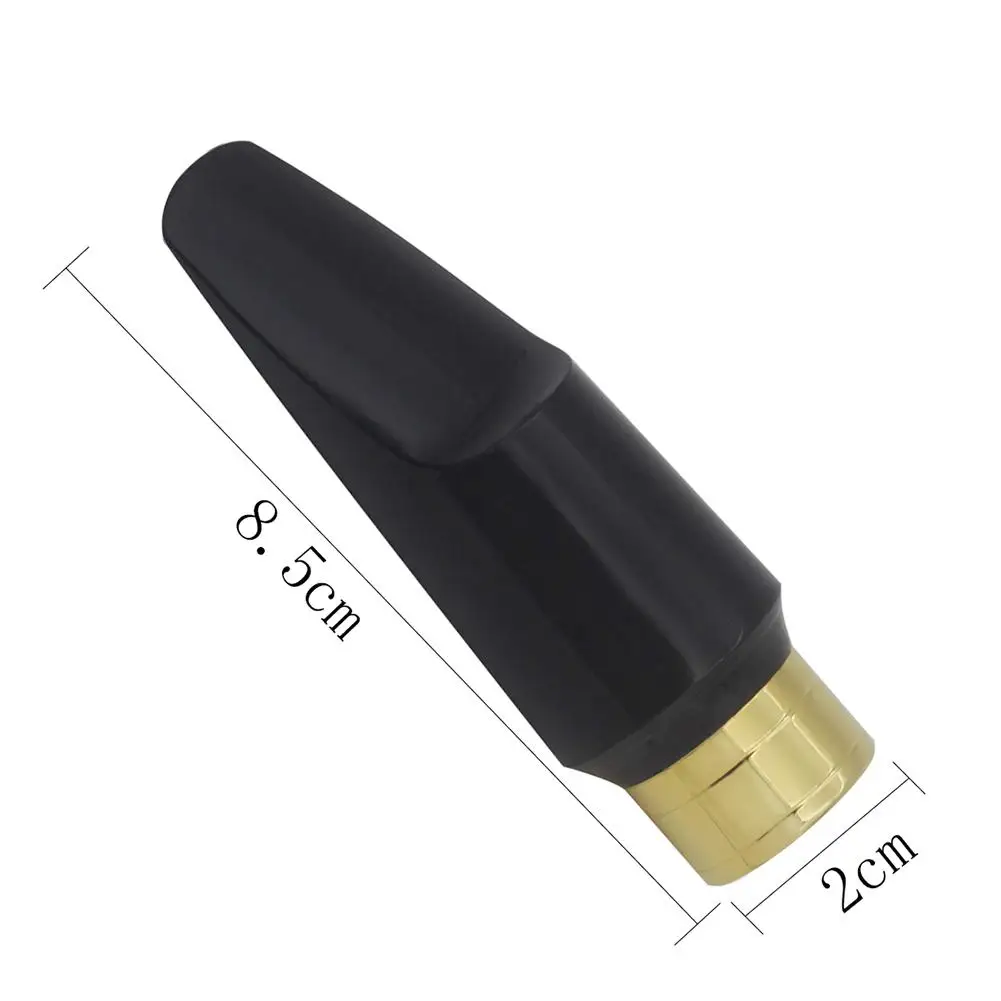 Саксофон Alto Sax мундштук из АБС-пластика для саксофона с металлической канавкой