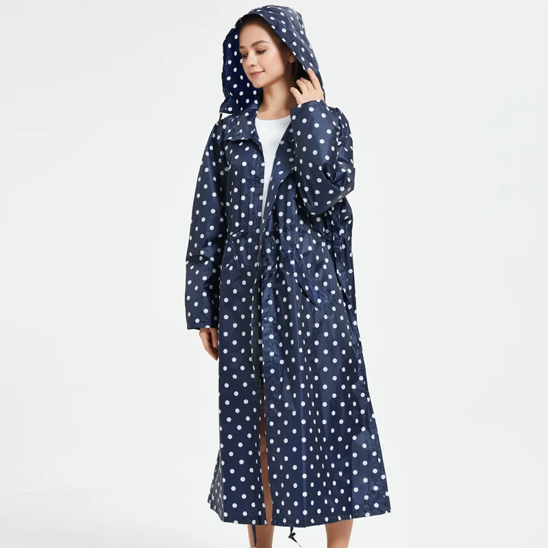 Новая модная удлиненная дождевик для мужчин и женщин тонкое пончо