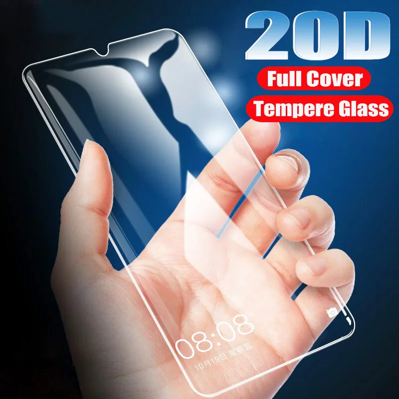 20D закаленное защитное стекло для экрана Xaiomi Redmi Note 7 6 Pro 5 4X изогнутое Защитное