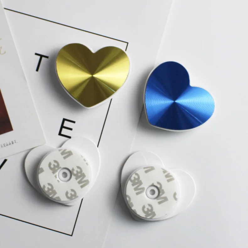 Симпатичная металлическая пластина в форме сердца автомобильный карманный