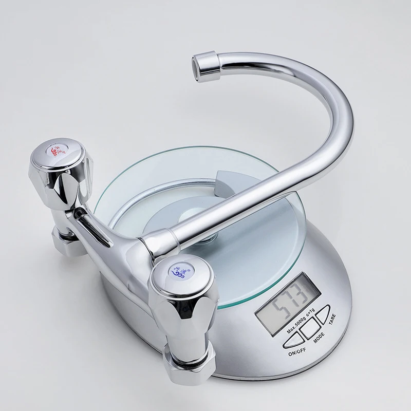 Настенный смеситель для горячей и холодной кухни настенные смесители раковины