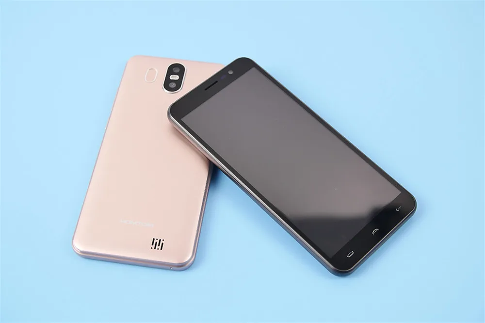 Смартфон HOMTOM S17 Android 8 1 четырехъядерный экран 5 дюйма 18:9 без рамок сканер