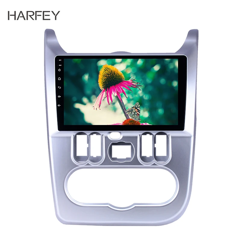 Harfey Navi HD 9 &quotAndroid 8 1 стерео для Renault Duster/Logan 2009 2010 2011 2012 2013 Bluetooth USB AUX поддержка Carplay 3G