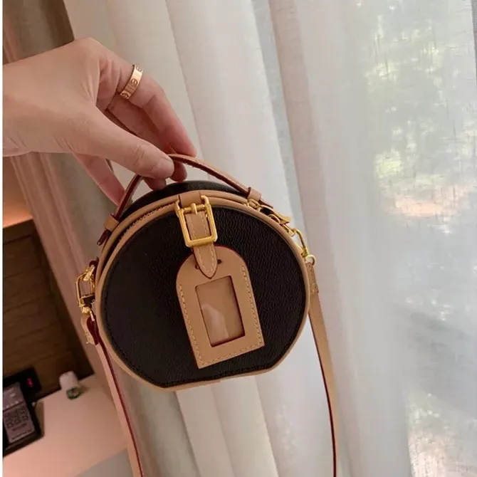 

Mini Round Crossbody Bag For Women 2020 PU Leather Small Shoulder Bags Female Retro Circular Handbags Fanny Waist Belt Packs