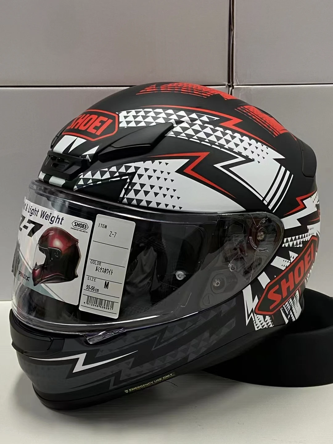 

Full Face Motorcycle helmet Z7 red lightning helmet Riding Motocross Racing Motobike Helmet